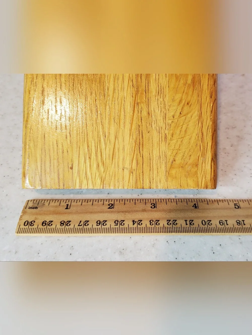 CUTCO 13 Slot Solid Oak Wood Knife Block Holder Storage Honey Oak Empty